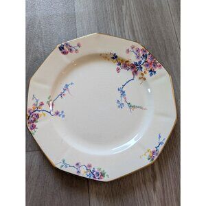Vintage Grimwades Royal Winton Octagonal Floral Plate 9" England Bone China